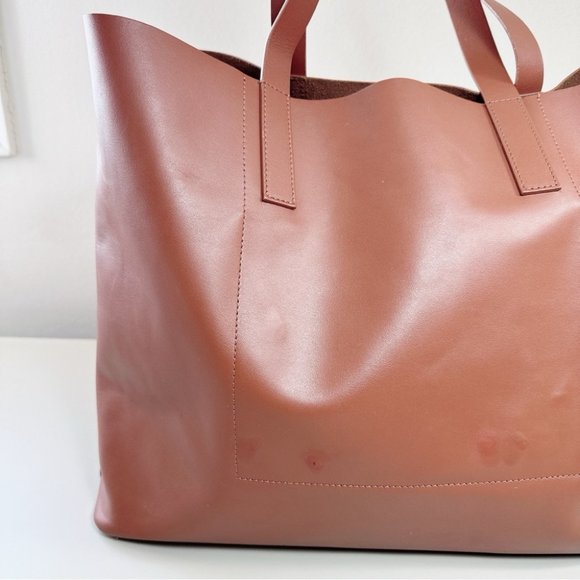 Everlane Day Market Tote Brown Italy Cognac - Picture 8 of 16